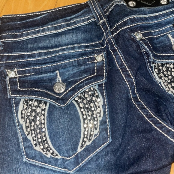 MISS ME jeans sz 27 boot - like new - Picture 6 of 8